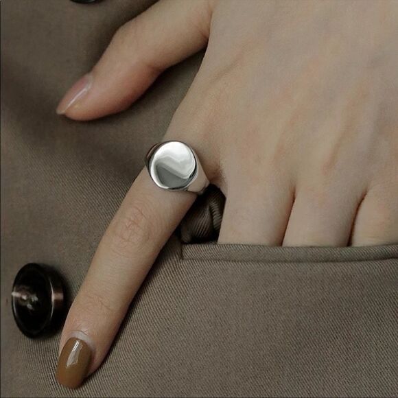 ✨New 925 Sterling Silver Ring Adjustable - Picture 1 of 9